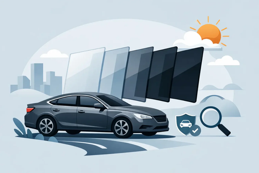 Guide to tint levels on car windows for the right choice