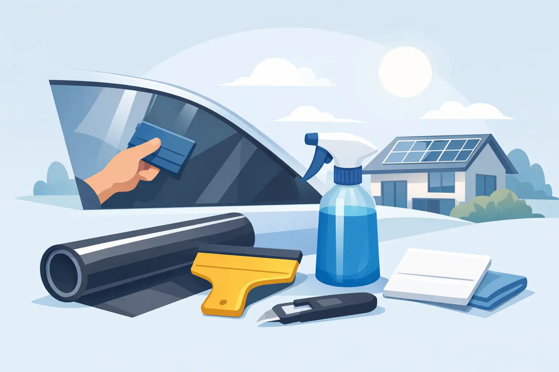 Window tint installation kit - what you need