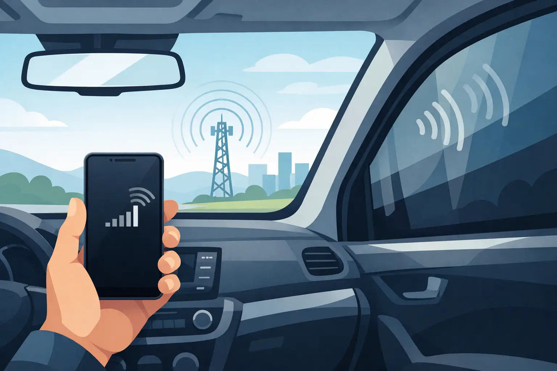 Can window tint block mobile signal in your car?