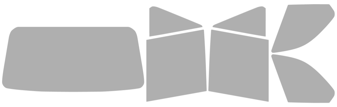 Färdigskuren solfilm BMW X-Serie X5 (Option 1) 2000-2006