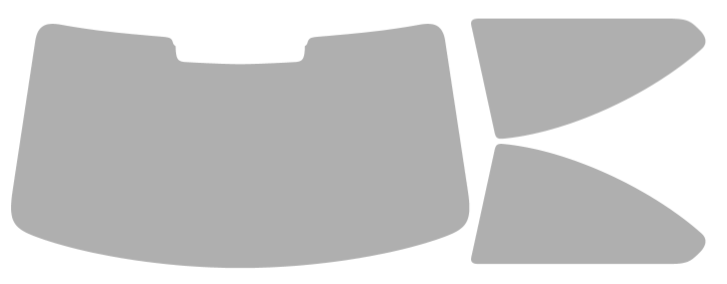 Färdigskuren solfilm BMW 2-Serie 2D Coupe (Option 2) 2014-2021