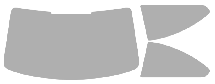 Färdigskuren solfilm BMW 2-Serie 2D Coupe (Option 1) 2014-2021