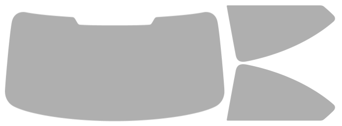 Färdigskuren solfilm BMW 2-Serie/M2 2D Coupe (Option 1) 2022-2026