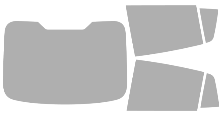 Färdigskuren solfilm BMW X-Serie X6/X6M 4D SUV (Option 2) 2020-2026