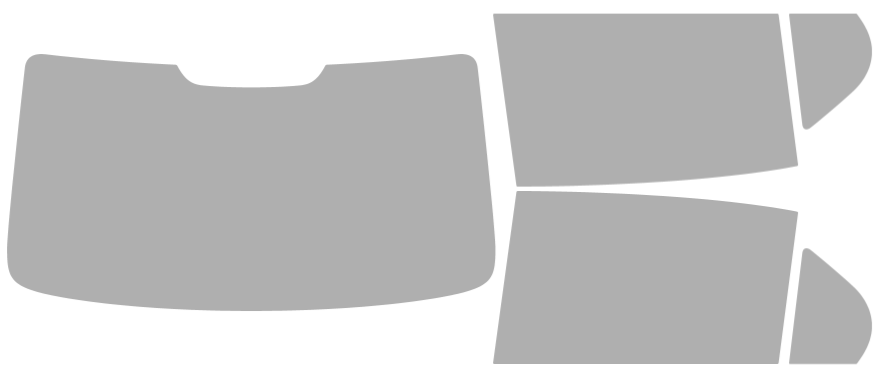 Färdigskuren solfilm BMW 7-Serie i7 4D Sedan (Option 2) 2023-2025