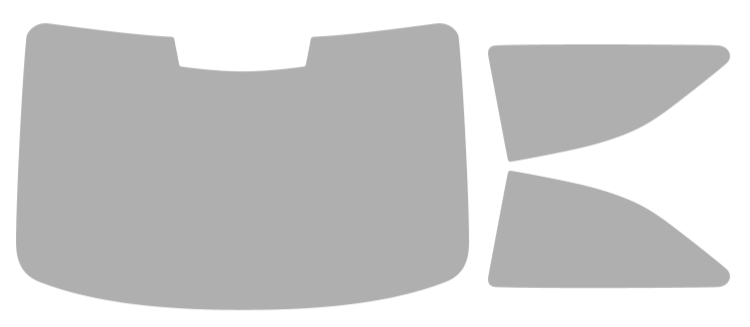 Färdigskuren solfilm Audi A5 /S5 Coupe (Option 2) 2008-2017