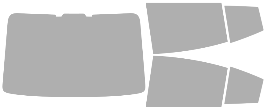 Färdigskuren solfilm Subaru Subaru Legacy Sedan (Option 1) 2020-2025