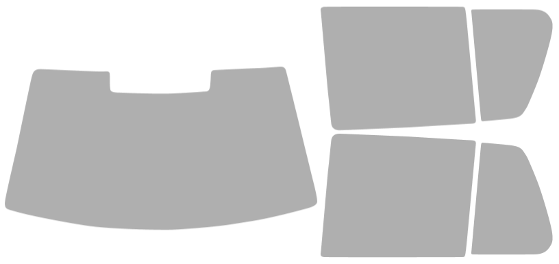 Färdigskuren solfilm Volkswagen Jetta Sedan (Option 2) 1993-1998