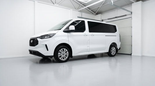 Precut Window Tint Ford Transit Custom L2 LWB 1-door side double tailgates 2023-2026
