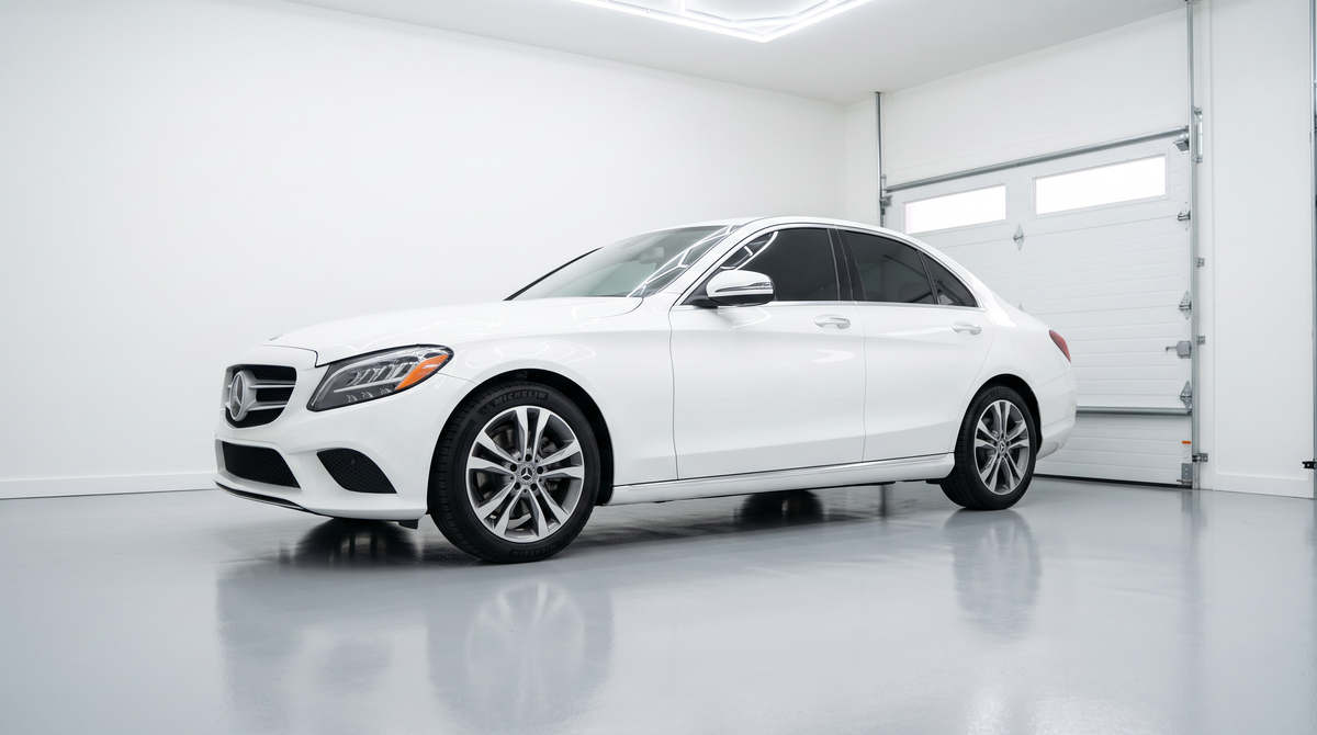 Precut Window Tint Front Side Windows Mercedes-Benz C-Class 4D Sedan 2015-2021