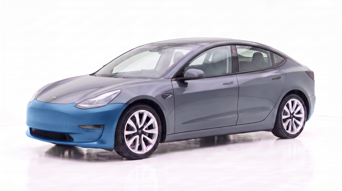PPF Tesla Model 3 Front Bumper 2017-2023