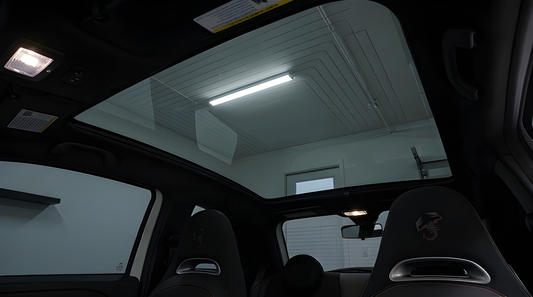 Precut Window Tint Sunroof Abarth 595 3D 2012-2015