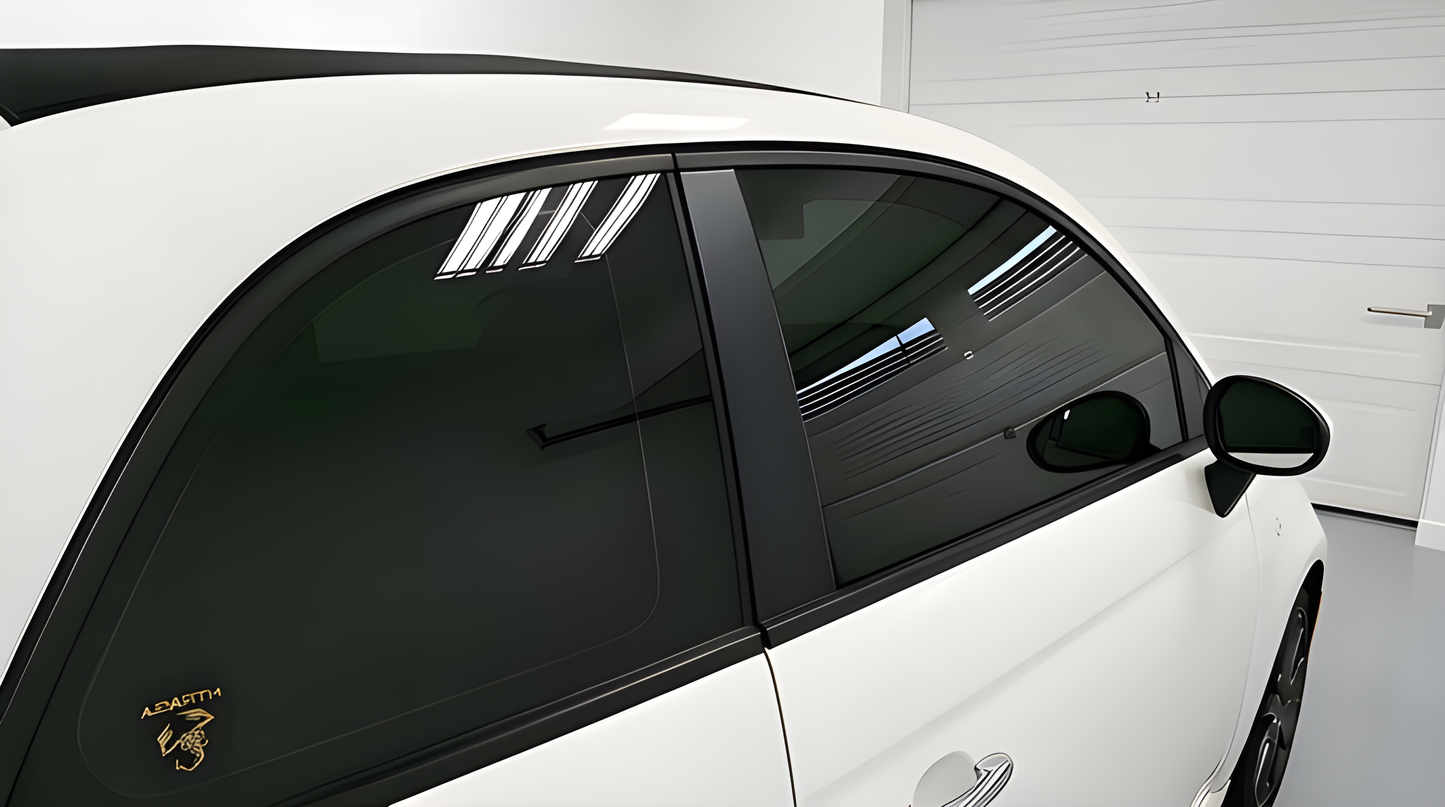 Pre-cut window tint front side windows Abarth 595C Cab 2D 2012-2015